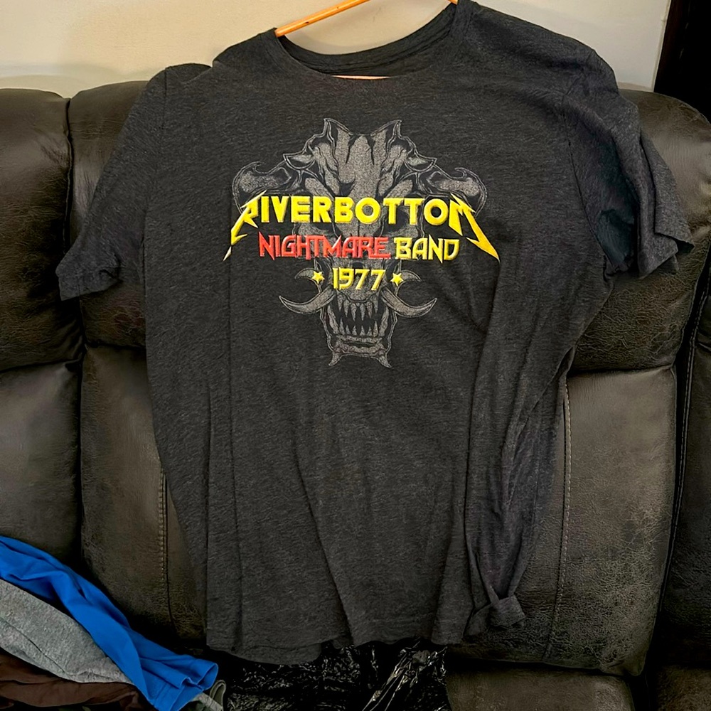 River bottom nightmare band shirt Emmett Otter Muppets